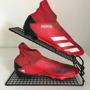 Adidas Predator 20.3 FG LL Firm Ground Laceless Sock Football Boots Size 3 - Picture 1 of 8