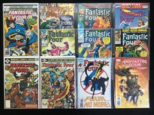 FANTASTIC FOUR Lot of 11 Marvel Comics - #188 197 236 298 319 381 387 A20 A24 +!