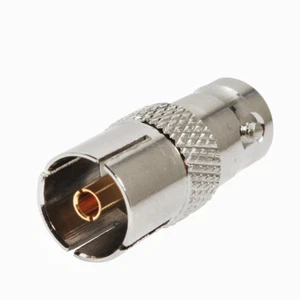 BNC Jack Female to PAL Jack Female RF Coaxial Coax Adapter Connector for Antenna - Picture 1 of 3