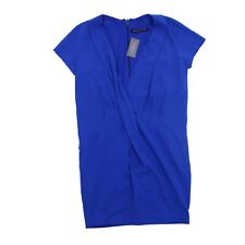 Comptoir Des Cotonniers Women's Mini Dress XS Blue 100% Polyester