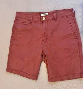Country Road Sz 34 Men’s Musk Pink Stretch Cotton Shorts - Picture 1 of 5