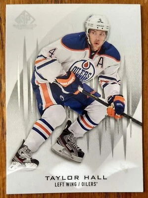 TAYLOR HALL, 2013-14 UPPER DECK SP GAME USED EDITION #68 - Image 1 of 2