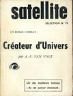 Revue Satellite Selection N°19 - A. E. Van Vogt - Créateur d'univers - 1959