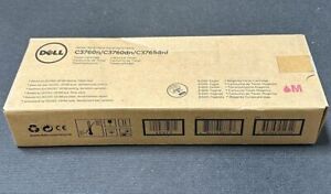 New Dell Magenta Toner Cartridge C3760n/C36760dn/C3765dnf XKGFP