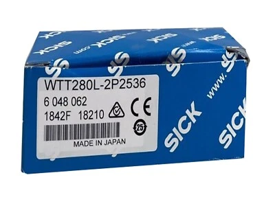 WTT280L-2P2536 New Sealed SICK Photoelectric Sensor WTT280L-2P2536 - Image 1 of 4