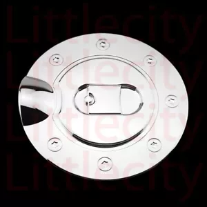 Cubierta de puerta de combustible para Ford F150 F-150 2004 05 06 07 2008 cromada palo en tanque de gasolina - Imagen 1 de 2