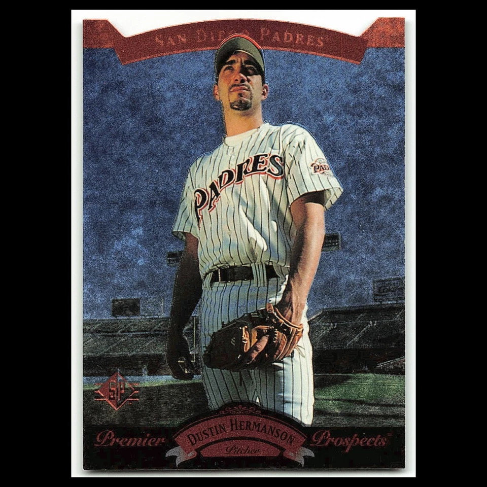 Tarjeta de béisbol Dustin Hermanson Rookie #19 1995 Upper Deck SP San Diego Padres casi nueva Foto 1 de 3