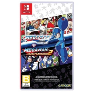MEGA MAN LEGACY COLLECTION 1 + 2 - NINTENDO SWITCH VIDEOGIOCO RETRO GAME ITA UK - Foto 1 di 6