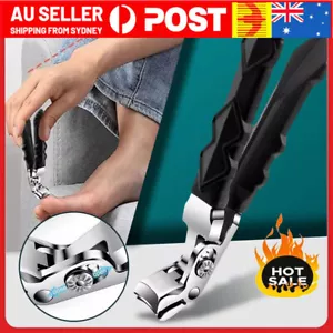 Toenail Clippers for Thick Ingrown Nails Heavy Duty Toe Nail Clippers Seniors - Picture 1 of 17