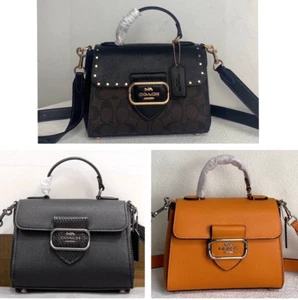 COACH Morgan Top Handle Satchel Bag CF322 / CF321 / CE568 Outlet Products - Picture 1 of 25