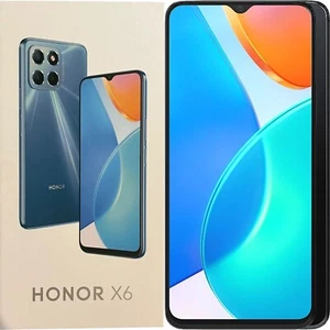 Honor X6 4G/LTE Midnight Black 64GB + 4GB Dual-Sim Factory Unlocked GSM NEW - Picture 1 of 3