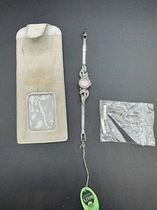 14K Diamond Women’s Rolex Precision Watch 14.7mm case - Picture 1 of 16