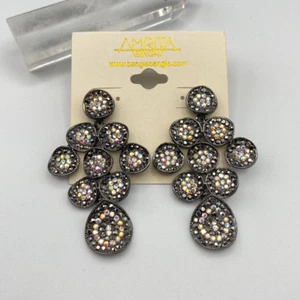 Amrita Singh Austrian Crystal Statement Earrings - Picture 1 of 6