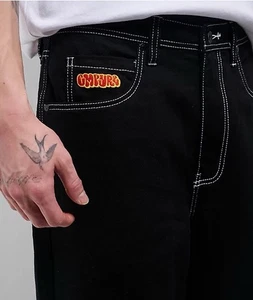 Zumiez Empyre schwarze Loose Fit Skate Jeans Größe 30 - Bild 1 von 5