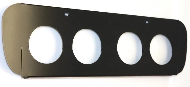 C7 CORVETTE STINGRAY -  EXHAUST FILLER PLATE STOCK SYSTEM | BLACK POWDER COATED - Image 1 of 4