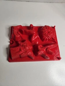 Vintage Jell-O Mighty Morphin Power Ranger Form - 1989 - rot - Bild 1 von 6