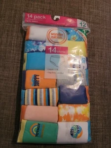 WONDER NATION Girls Size 12 Bikinis ~ 14 In Pack ~Multi Designs - Picture 1 of 2