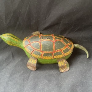 HARD TO FIND. VINTAGE TURTLE ice fishing lure DECOY - Picture 1 of 24