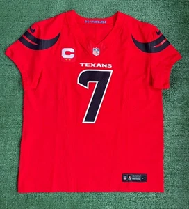 Authentic CJ Stroud Houston Texans Red Alt Nike Vapor Fuse Elite Jersey Size 48 - Picture 1 of 9