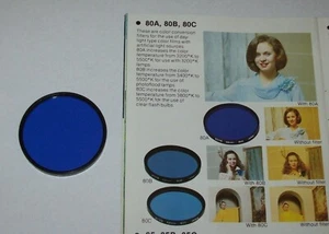 OLD NEW STOCK VIVITAR 80B 67MM SCREW IN FILTER MADE IN JAPAN WITH CASE AND BOX - Picture 1 of 5