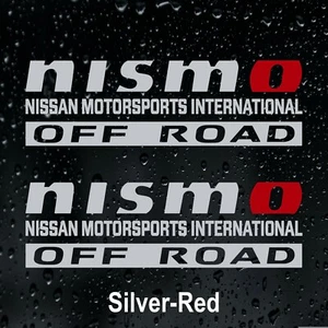 (2x) NISMO OFF ROAD Decal Vinyl Stickers for Nissan Trucks - Picture 1 of 18