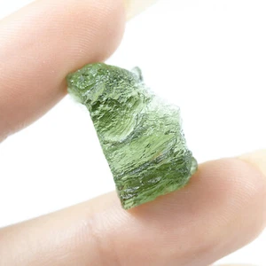 2.29g MOLDAVITE tektite genuine "bridge" collection piece A grade #RM512 - Picture 1 of 6