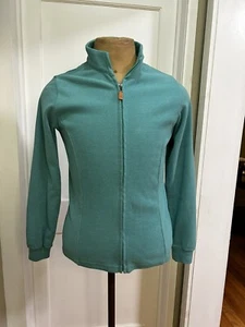 Turtleson Mujer Golf Cremallera Talla Mediana Verde azulado Manga Larga Logo Cullasaja - Imagen 1 de 7