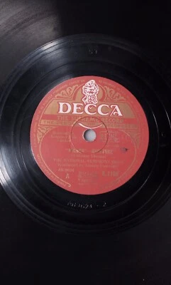 The National Symphony Orchestra "Mignon" Overture London K.1166 AR9625 1945 12” - Image 1 of 4