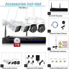 REIGY 3MP WiFi Security Camera System with Floodlight and 1TB Hard Drive Preinst
