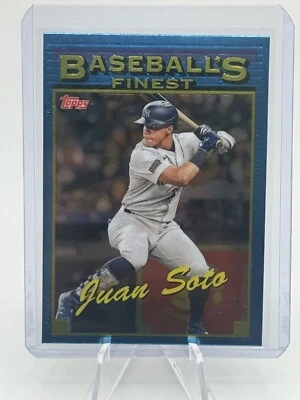 2024 Topps Finest - What If…1993 Finest Prototypes #93-9 Juan Soto - Image 1 of 2