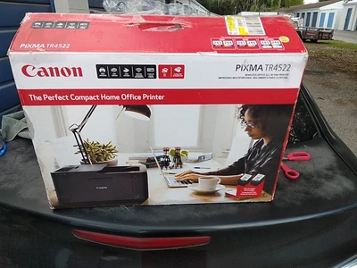 Canon PIXMA TR4522 *Page Count 167 *Ink *USB Cable Wireless All-in-One InkJet Pr - Image 1 of 4