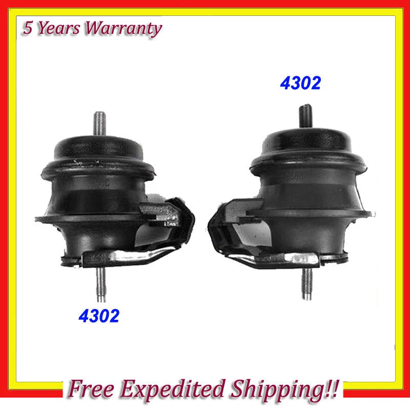 Suporte de motor dianteiro esquerdo e direito para 03-07 Infiniti G35 03-08 FX35 3.5 M172 - Imagem 1 de 4