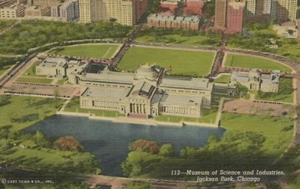 Museum of Science & Industry - Jackson Park - Chicago, Illinois - unbespielte Litho - Bild 1 von 3