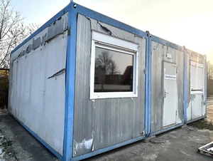 3 Bürocontainer 3er Anlage 600 x735cm Pausencontainer Container #M10 - Bild 1 von 15