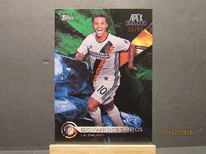 Topps Apex MLS 2016 verde #88 Giovani dos Santos SN 20/50 - Imagen 1 de 1