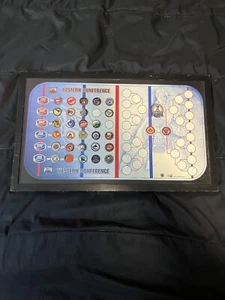 Vintage Early 2000s NHL Magnet Hockey Standings Board !! *RARE* 30 Teams 23”x14” - Picture 1 of 11