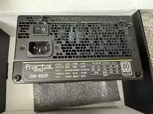 Fractal Design 860W ION+ PSU, Fully Modular, 80+ Platinum - Picture 1 of 3