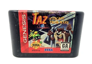 Taz In Escape From Mars SEGA Genesis FREE SHIPPING - Picture 1 of 3