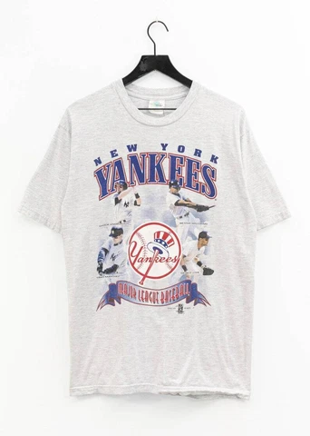 Vintage 1999 New York Yankees MLB Jeter Williams Knoblauch Martinez T-Shirt Gift Cover