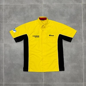 Suzuki Team Bonenberg Motors Racing Button Shirt Size XL - Picture 1 of 24