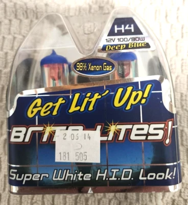 Brite-Lites BL-43B1002 Blue Headlight, Pair - Image 1 of 2