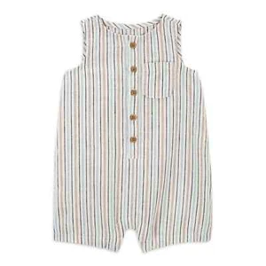 Carter's Child of Mine Baby Boy Romper, One-Piece, Size 0-3M - Picture 1 of 5