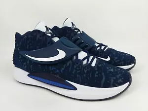 Nike KD 14 TB Promo Navy Blue Basketball Shoes DM5040-402 Men's Size 15 NEW - Picture 1 of 7