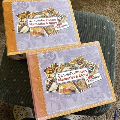Creating Keepsakes Fun With Photos Memories & More Binder Book Preowned - Image 1 of 4