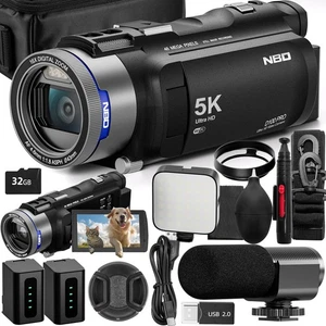 5K Video Camera Camcorder Ultra 48MP Vlogging Camera for YouTube,16X Digital ... - Picture 1 of 9