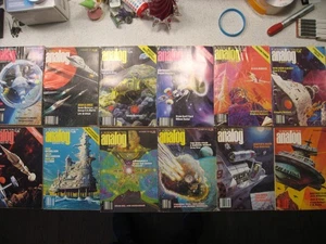 Analog Science Fiction and Fact Magazine 1978 Set of 12 Magazines Full Year - Picture 1 of 14