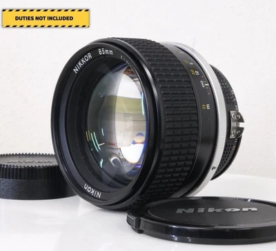 SIC ver. [MINT+++] Nikon Ai-s Ais Nikkor 85mm f/1.4 SLR MF Portrait From JAPAN - Image 1 of 4