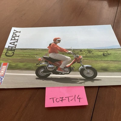 Yamaha 50 Chappy Moto Prospecto Catálogo Folleto Publicidad - Imagen 1 de 4