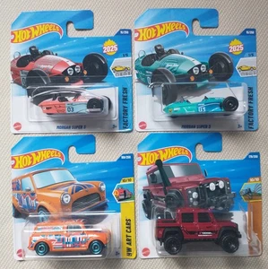 Hot Wheels British Icons Bundle: Mini, Morgan, Land Rover. New - COMBINE P&P!! - Picture 1 of 5