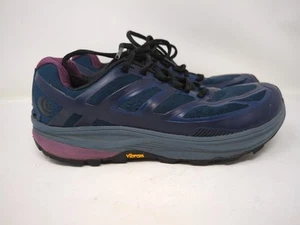 Topo Athletic W-Ultraventure Navy Plum Trail Running Shoes Women's Size 8.5 - Picture 1 of 9